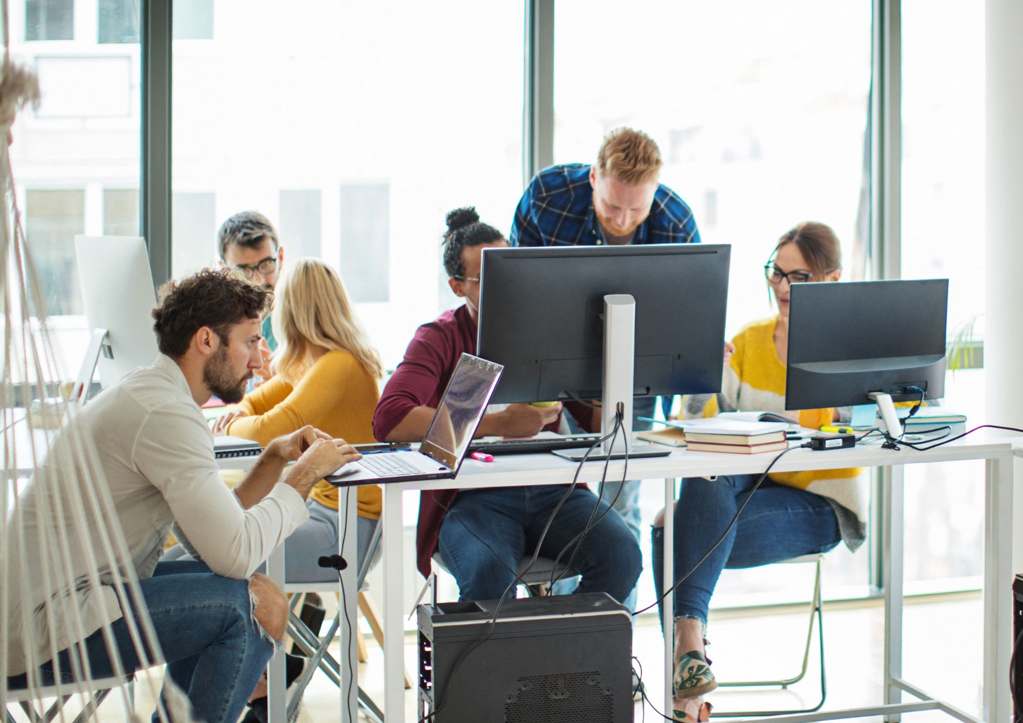 סביבת עבודה נעימה